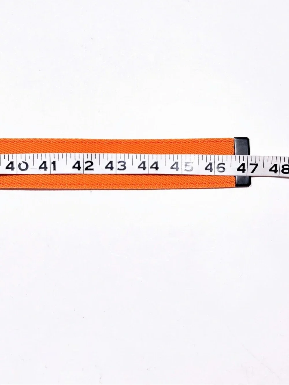 Adidas Reversible Webbing Belt Orange Black White Stripe Enamel Buckle 2012 OSFA
